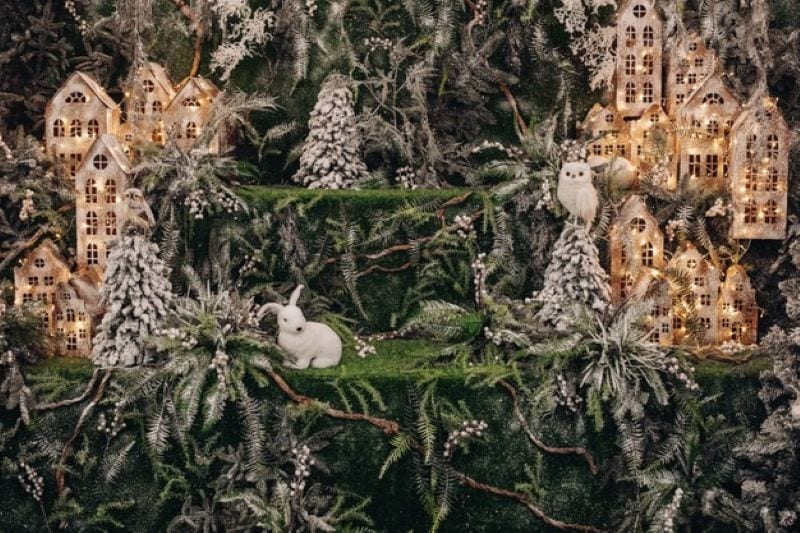 Crafting a Beautiful Winter Wonderland with a Perfectly Festive Flocked or Pre-lit Artificial Christmas Tree