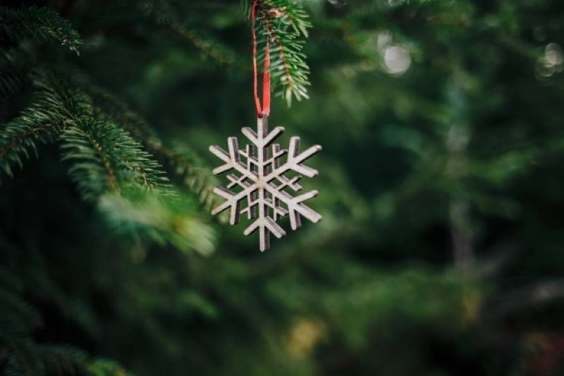 Celebrate the Holidays with Whimsical Wooden Handcrafted Christmas Tree Ornaments