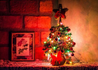 Add Elegance to Pink Christmas Trees with a Tree Skirt